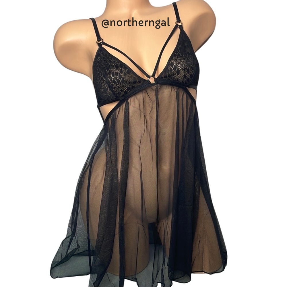 Victoria’s Secret Very Sexy Snake Lace Babydoll